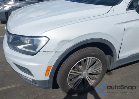 2018 Volkswagen Tiguan 2.0T Se/2.0T Sel из США, поврежденный, VIN 3VV2B7AX8JM025655